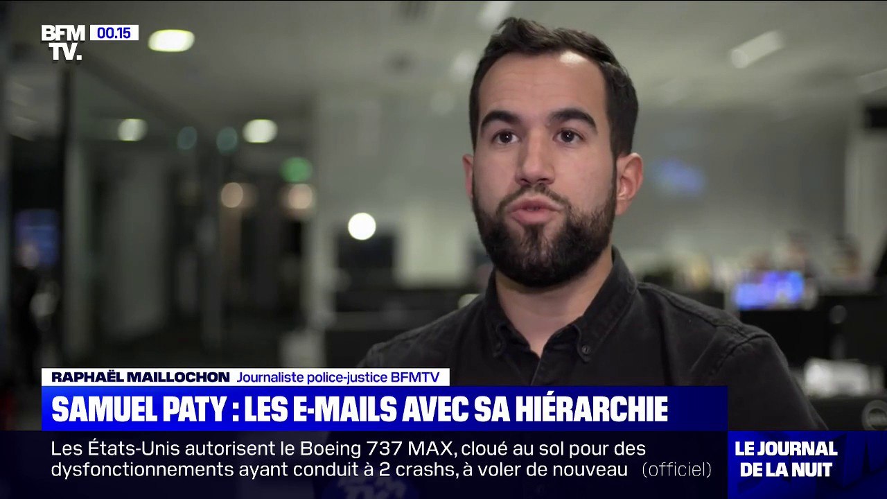 Le désarroi de Samuel Paty dans ses derniers mails avec sa hiérarchie