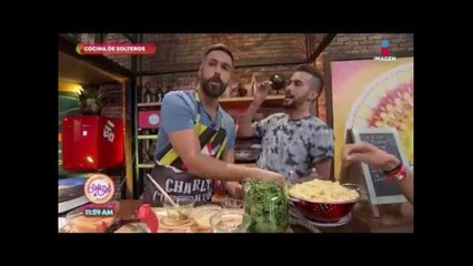 Cocina de Solteros: Pasta con pollo y mostaza