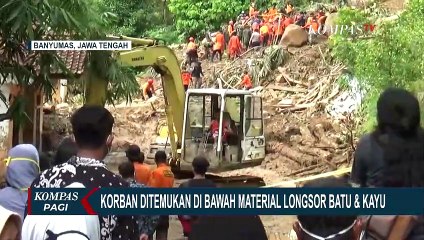 4 Orang dalam 1 Keluarga Tewas Ditemukan di Bawah Material Longsor Batu dan Kayu