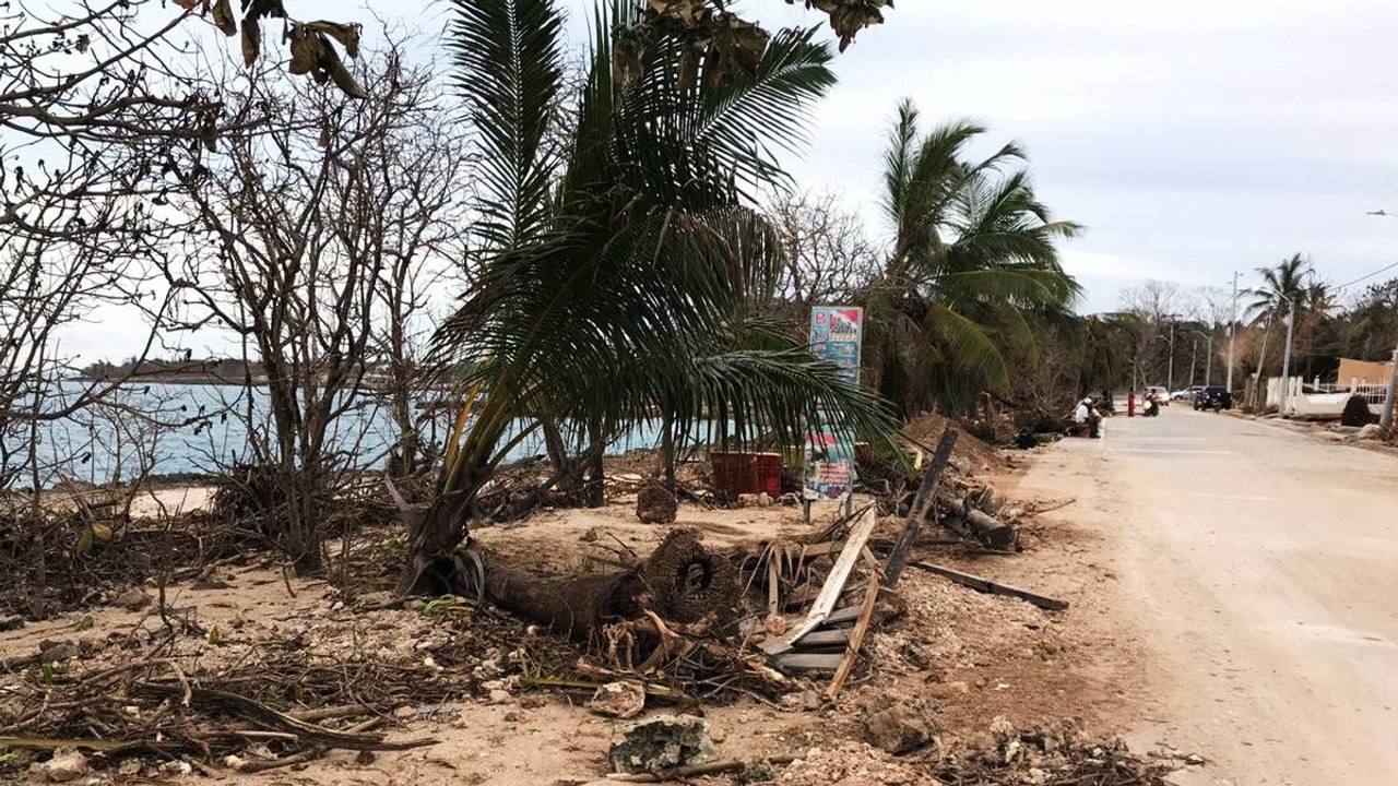 Así está la isla de San Andrés por el devastador paso del huracán Iota