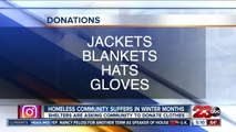 Homeless shelters ask for warm clothing donations to prepare for the winter months