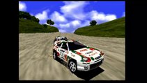 Sega Rally Championship - Sega Saturn (Japanese version) (playing in an original console)