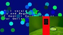 Full version  The Law and Regulation of Central Counterparties  For Online