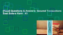 [Read] Questions & Answers: Secured Transactions  Best Sellers Rank : #3