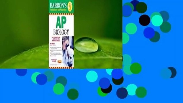 About For Books  Barron's AP Biology  For Online