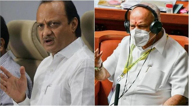 Ajit Pawar’s call to include Karnataka districts in Maharashtra triggers angry protests; Yediyurappa condemns statement