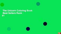 The Unicorn Coloring Book  Best Sellers Rank : #1