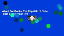 About For Books  The Republic of Plato  Best Sellers Rank : #1