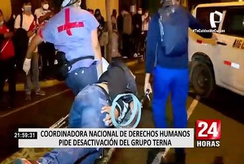 Coordinadora Nacional de Derechos Humanos exige la desactivación del Grupo Terna