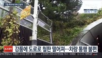 차량 침수·시설물 파손…가을 폭우에 곳곳 피해