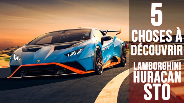 STO, 5 choses à savoir sur l’ultime Lamborghini Huracan