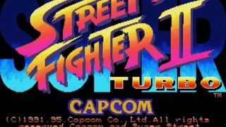 Super Street Fighter 2 Turbo PC MS-DOS Vega Hardest Playthrough(With CD Music)