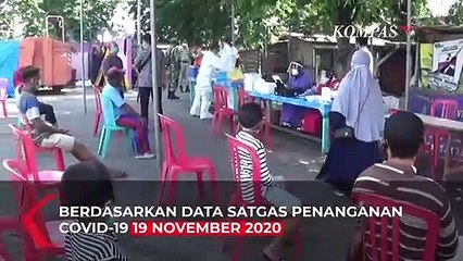 Update Corona 19 November: 483.518 Positif, 406.612 Sembuh, 15.600 Meninggal Dunia