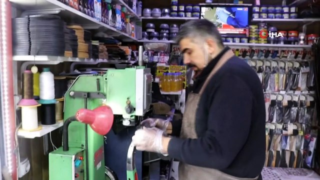Virüsü yenen ayakkabı tamircisinden vatandaşa uyarı: 'Ayakkabınızı dezenfekte etmeden eve almayın'