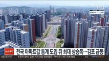 전국 아파트값 통계 도입 뒤 최대 상승폭…김포 급등