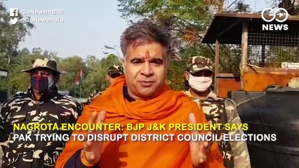 कश्मीर घाटी को दहलाने की बड़ी साजिश नाकाम, ट्रक में सवार जैश के 4 आतंकी नगरोटा में ढेर