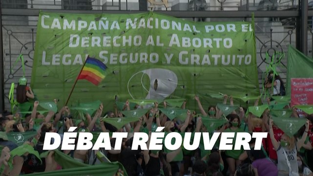 Les Argentines mobilisées à Buenos Aires pour le retour du droit à l'IVG au Parlement