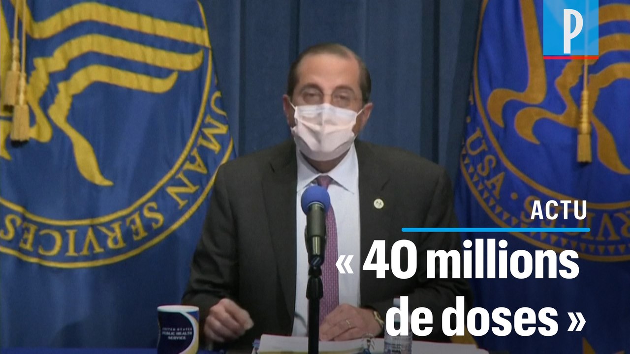 Les Etats-Unis espèrent distribuer 40 millions de doses de vaccins d’ici la fin de l’année