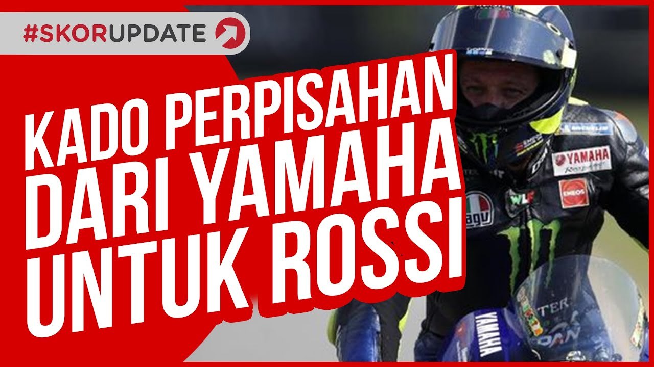 YAMAHA MONSTER ENERGY UCAPKAN SALAM PERPISAHAN DENGAN ROSSI DI MOTOGP PORTUGAL