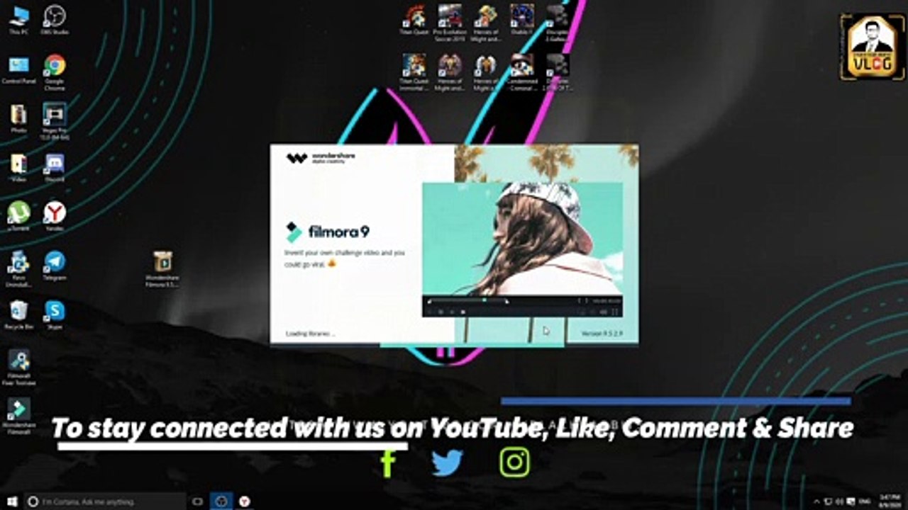 Wondershare Filmora 9 Full Version | SYA Vlog