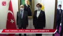 Temel Karamollaoğlu, Meral Akşener’i ziyaret etti