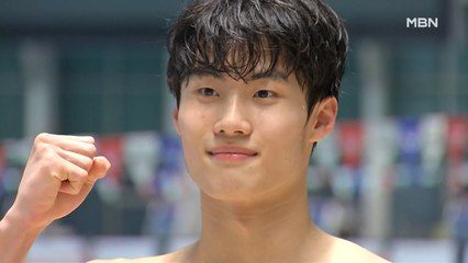 박태환 넘은 17세 '수영 괴물' 황선우 "도쿄올림픽 기다려"
