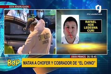 Asesinan a chofer y cobrador de empresa de transportes  “El Chino”