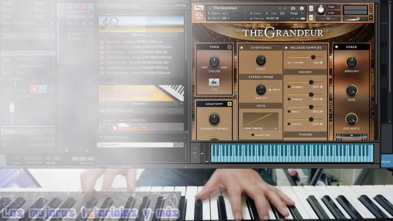 LOS MEJORES PIANOS PARA KONTAKT #5 THE GRANDEUR By Native Instruments