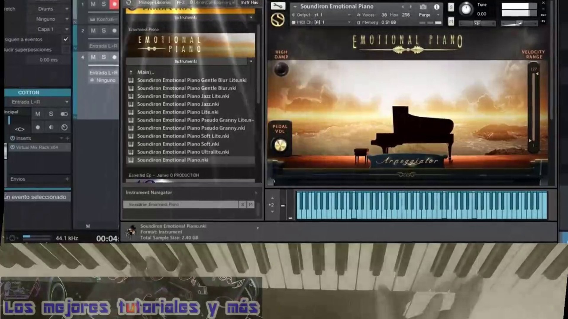 LOS MEJORES PIANOS PARA KONTAKT #6 EMOTIONAL PIANO Soundiron TUTORIAL -  Vídeo Dailymotion