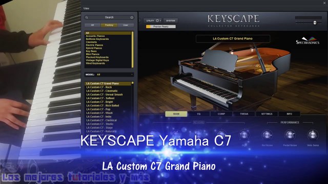 LOS MEJORES Pianos YAMAHA - Vsti & Kontakt - KEYSCAPE & NOIRE