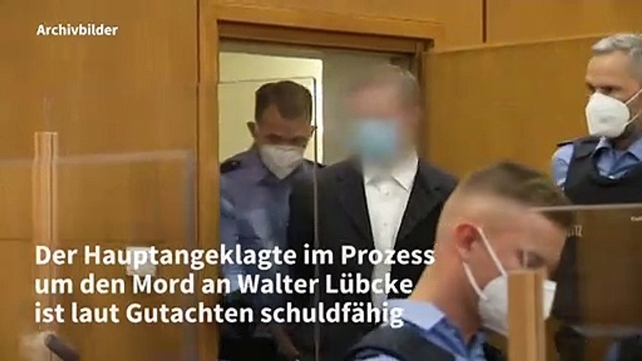 Lübcke-Mord: Hauptangeklagter laut Gutachten schuldfähig