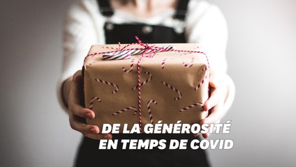 Video herunterladen: Pour Noël, des boîtes cadeaux sont conçues en confinement pour les plus démunis