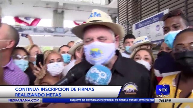 Continúa inscripción de firmas de Realizando Metas - Nex Noticias