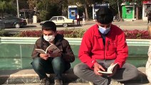 ELAZIĞ - Türk Kızılay gönüllüleri açık alanda kitap okudu