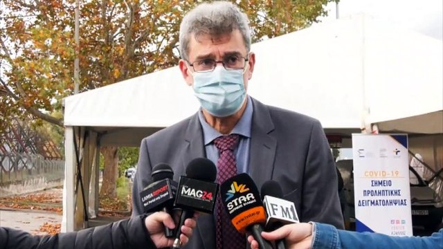 Ουρές πολλών μέτρων για τα Rapid test από την 1η ημέρα των δειγματοληψιών στην Λαμία