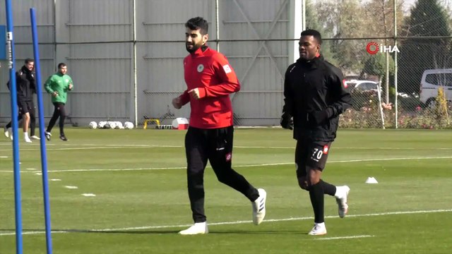 Konyaspor, Kasımpaşa maçı hazırlıklarını sürdürdü