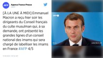 Islam: Macron obtient du CFCM la création d'un conseil des imams