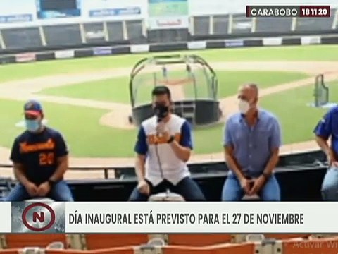 Ministro Mervin Maldonado: Inicio de la LVBP será el 27 de noviembre bajo estrictas normas de bioseguridad