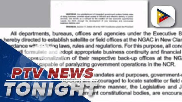PRRD okays 'back-up' government center formation in Tarlac