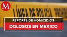 Homicidios dolosos aumentaron 1.1% en octubre: SSPC