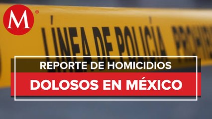 Download Video: Homicidios dolosos aumentaron 1.1% en octubre: SSPC