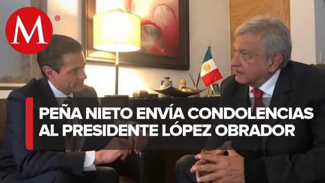 Peña Nieto envía condolencias a AMLO por muerte de su hermana