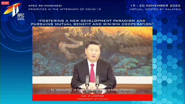 China abre cumbre de APEC con elogio a la apertura ante proteccionismo de EEUU
