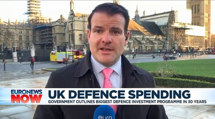 Boris Johnson announces 'biggest hike in UK defence funding since Cold War'