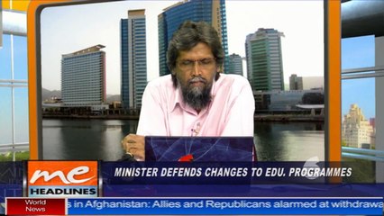 5 - Min. defends changes to Education programme [1 of 2]