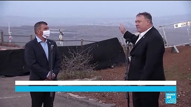 This is a part of Israel : Pompeo makes first visit by US top diplomat to Golan Heights