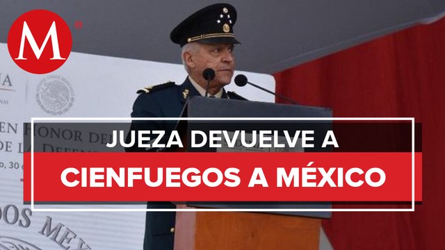 En solo 15 minutos despacha jueza de EU a Salvador Cienfuegos