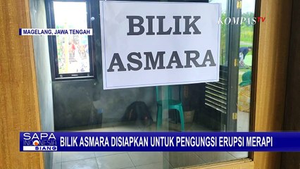 Ada Bilik Asmara Disiapkan untuk Pengungsi Gunung Merapi
