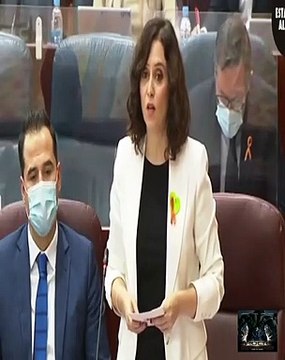 AYUSO ridiculiza los ascensos maritales de PODEMOS