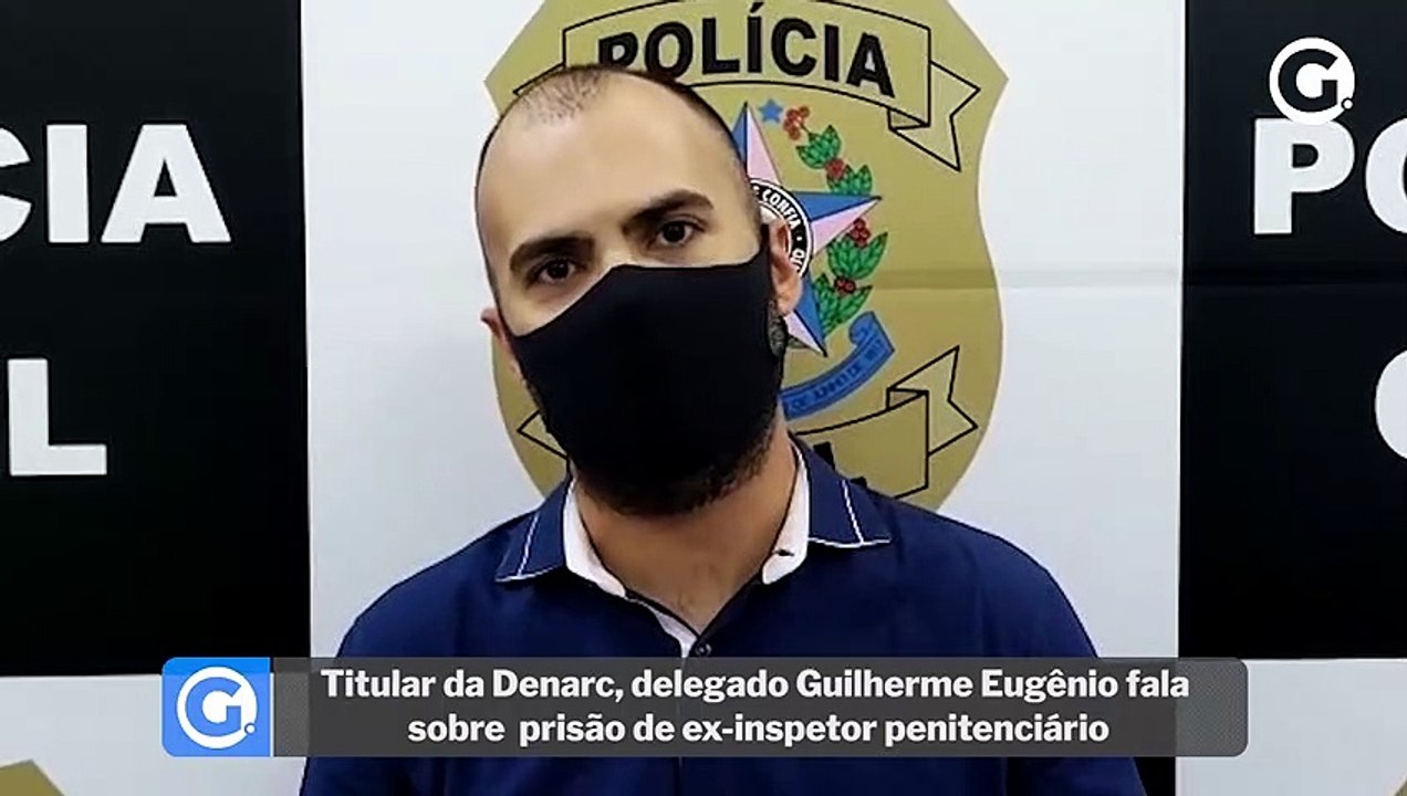 Titular da Denarc, delegado Guilherme Eugênio f...
